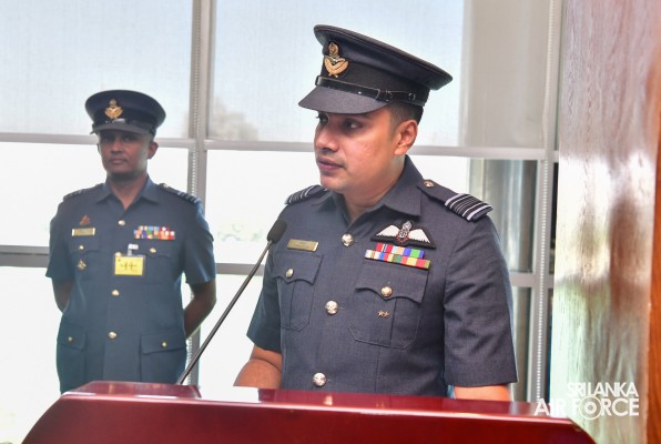 AWARDING
CEREMONY OF AIR CREW QUALIFICATION INSIGNIA