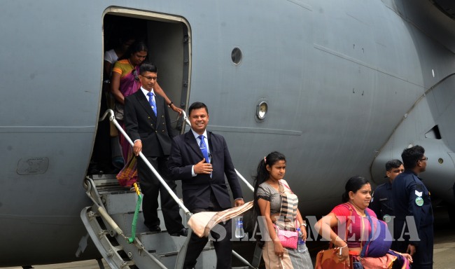 Tri-Service Personnel with Family Members ‘Bodhgaya'