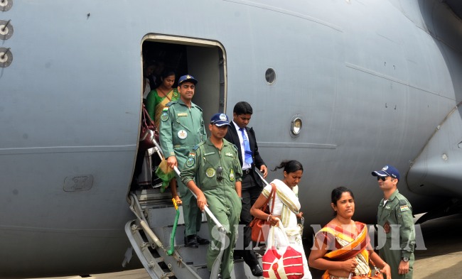 Tri-Service Personnel with Family Members ‘Bodhgaya'