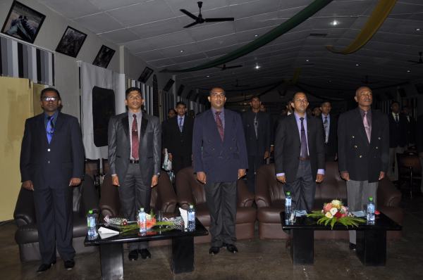Closing Address of the Three Month English Language Training
Course for Officer Cadets
