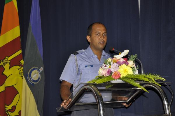 Closing Address of the Three Month English Language Training
Course for Officer Cadets