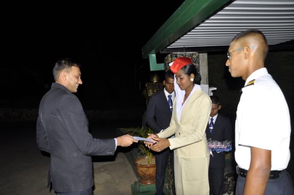Closing Address of the Three Month English Language Training
Course for Officer Cadets