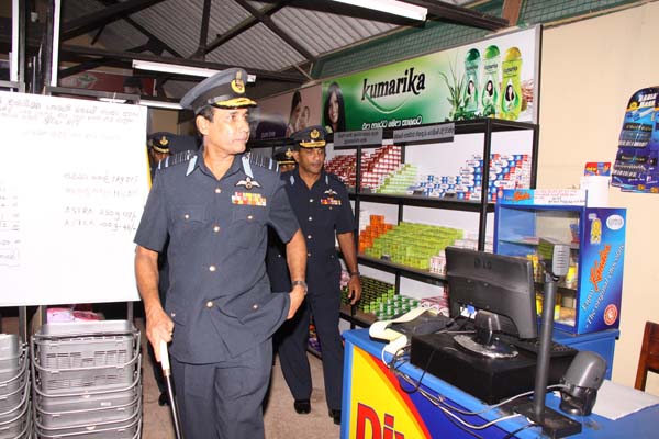 The
Commander Visited The Base Welfare Shop Katunayake The Commander Visited The Base Welfare Shop Katunayake