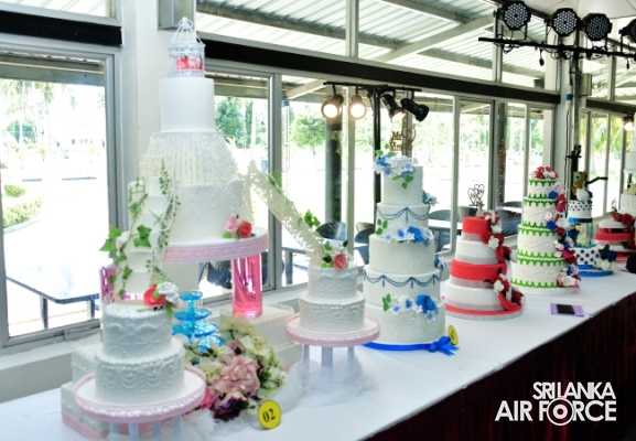 A CAKE EXHIBITION AT THE SLAF BASE KATUNAYAKE