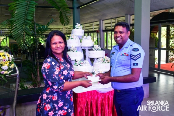 A CAKE EXHIBITION AT THE SLAF BASE KATUNAYAKE