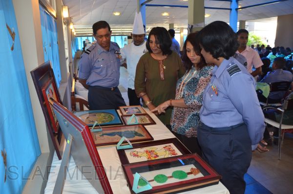 An Exhibition Organized By Seva Vanitha Unit of the SLAF Base Katunayake