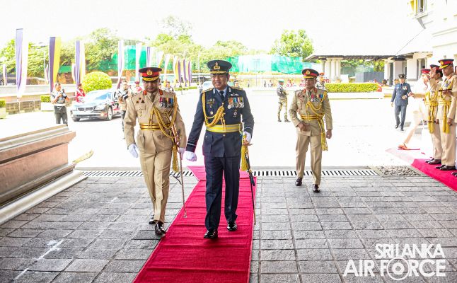 farewell call on the Commander of the Army