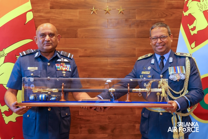 AIR VICE MARSHAL GIHAN SENEVIRATNE BIDS ADIEU TO THE SRI LANKA AIR FORCE