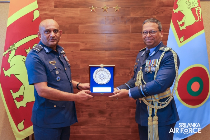 AIR VICE MARSHAL GIHAN SENEVIRATNE BIDS ADIEU TO THE SRI LANKA AIR FORCE