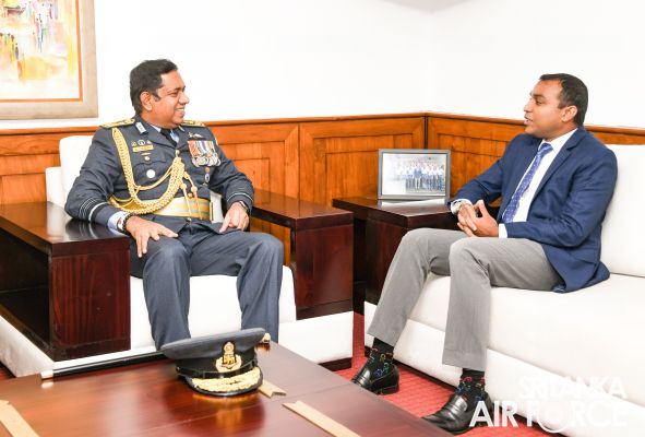 Made a farewell call on the State Minister of Defence