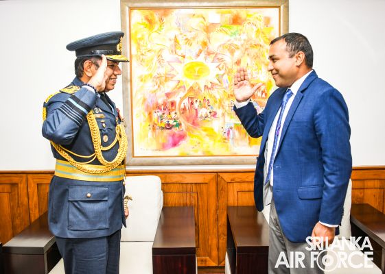 Made a farewell call on the State Minister of Defence