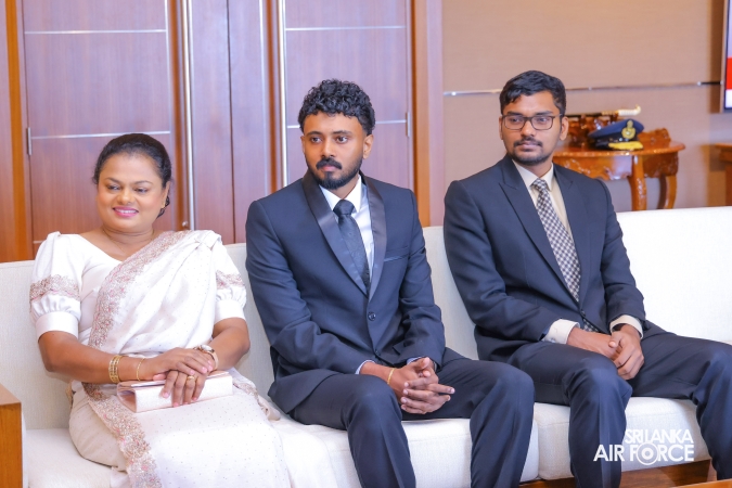 AIR VICE MARSHAL SUMEDHA DE SILVA BIDS ADIEU TO THE SRI LANKA AIR FORCE