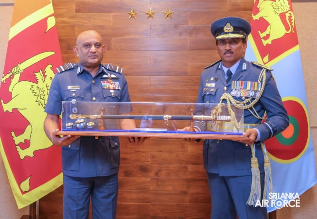 AIR VICE MARSHAL SUMEDHA DE SILVA BIDS ADIEU TO THE SRI LANKA AIR FORCE