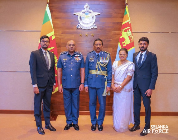 AIR VICE MARSHAL SUMEDHA DE SILVA BIDS ADIEU TO THE SRI LANKA AIR FORCE