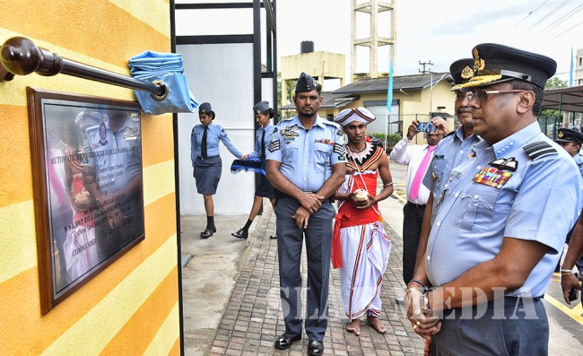 Commander declares open First Fully automated vehicle washing plant of the SLAF