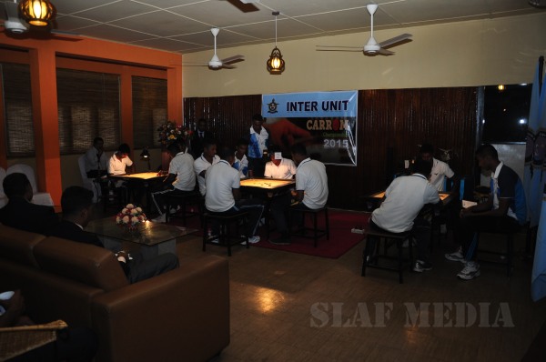 INTER-UNIT
CARROM CHAMPIONSHIP 2015