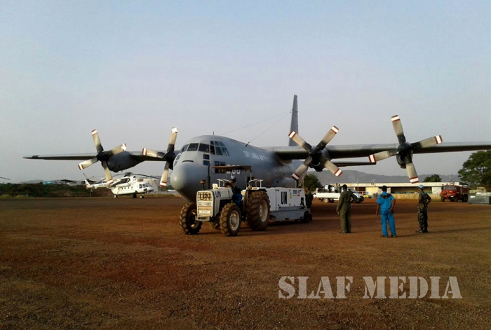 SLAF C-130 Proves Success in Resupply Missions to Aviation Units in South Sudan and Central African Republic
