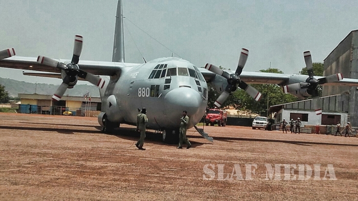 SLAF C-130 Proves Success in Resupply Missions to Aviation Units in South Sudan and Central African Republic