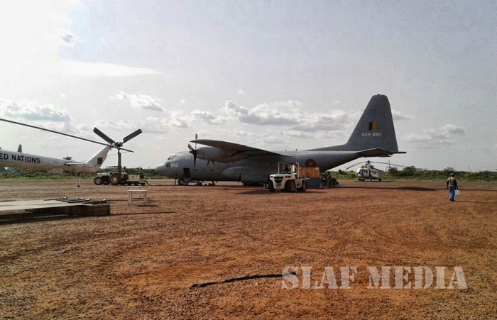 SLAF C-130 Proves Success in Resupply Missions to Aviation Units in South Sudan and Central African Republic