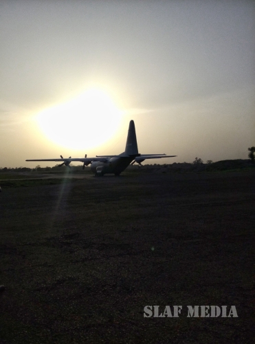 SLAF C-130 Proves Success in Resupply Missions to Aviation Units in South Sudan and Central African Republic
