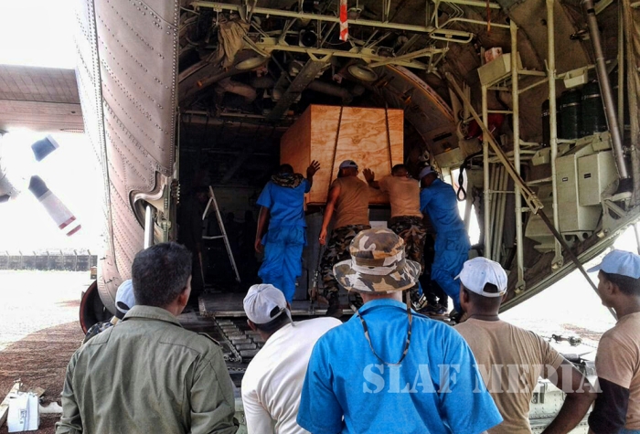 SLAF C-130 Proves Success in Resupply Missions to Aviation Units in South Sudan and Central African Republic