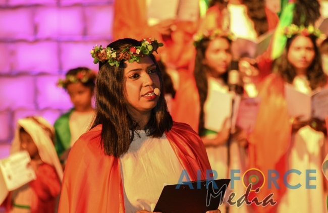 The Air Force celebrates the “Magique of Christmas” at Eagles’ Lake Side