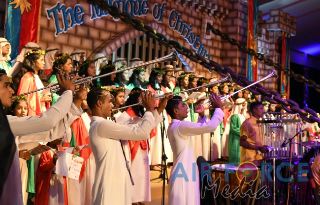 The Air Force celebrates the “Magique of Christmas” at Eagles’ Lake Side