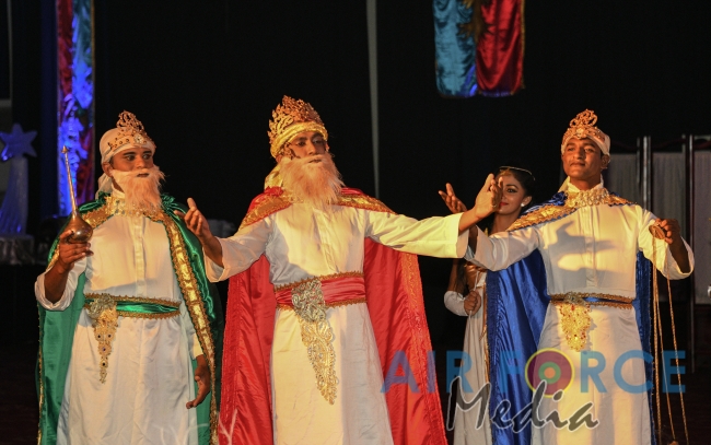 The Air Force celebrates the “Magique of Christmas” at Eagles’ Lake Side