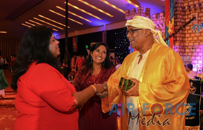 The Air Force celebrates the “Magique of Christmas” at Eagles’ Lake Side