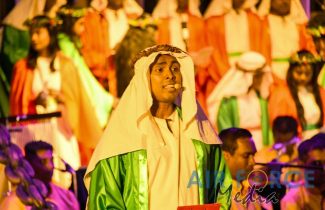 The Air Force celebrates the “Magique of Christmas” at Eagles’ Lake Side