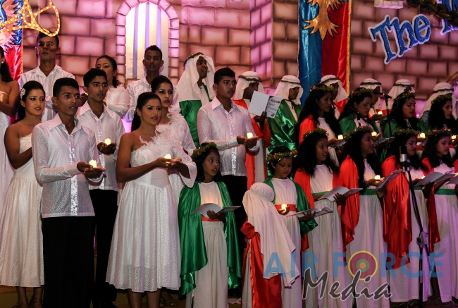 The Air Force celebrates the “Magique of Christmas” at Eagles’ Lake Side