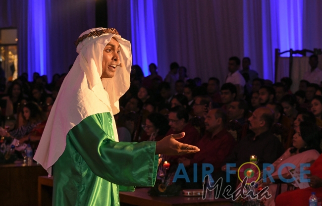 The Air Force celebrates the “Magique of Christmas” at Eagles’ Lake Side