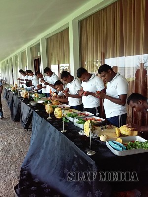 First Culinary
Carving Training Programme for Catering Assistants –Conducted at the
Eagles’ Lagoon View Banquet Hall