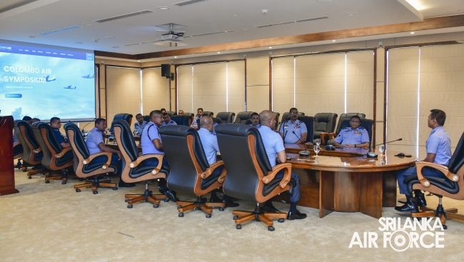 SLAF LAUNCHES WEBSITE FOR COLOMBO AIR SYMPOSIUM 2024