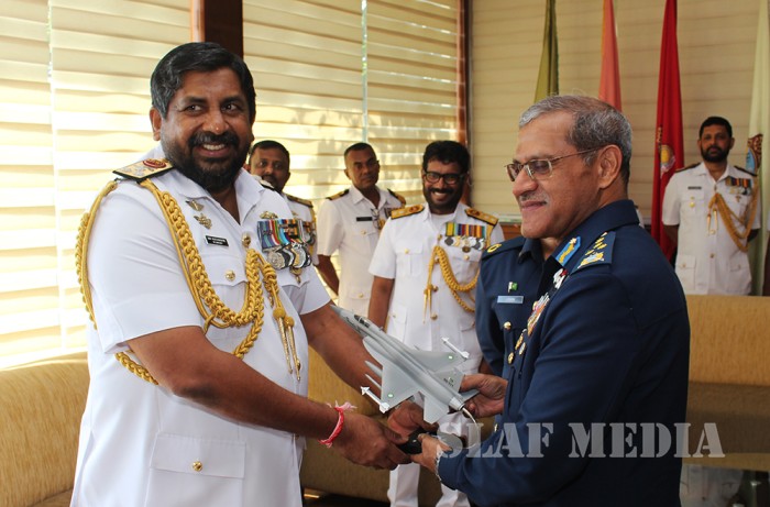 Chief of the Air Staff of Pakistan Air Force Visits MOD, Army and Navy HQ's