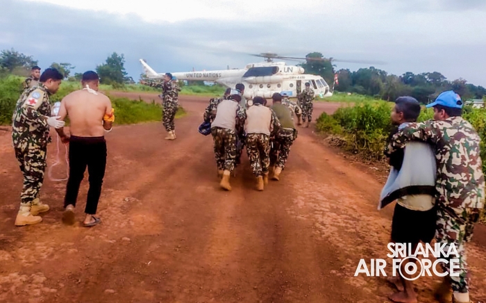 SRI AVIATION UNIT EXECUTES DARING CASEVAC MISSION IN HOSTILE ZEMIO