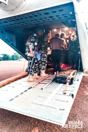 SRI AVIATION UNIT EXECUTES DARING CASEVAC MISSION IN HOSTILE ZEMIO