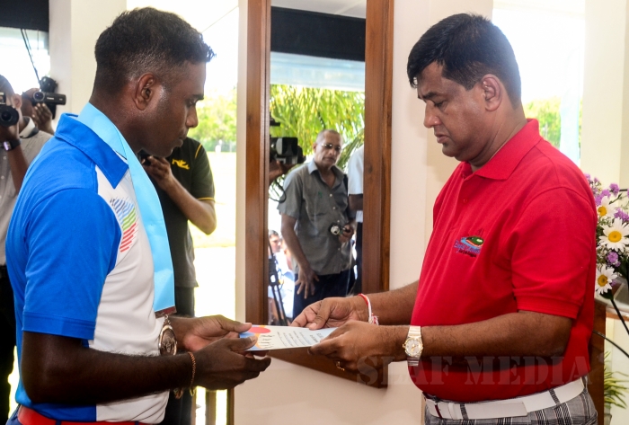 SLAF Opens Eagle’s Catalina Golf Course In Koggala