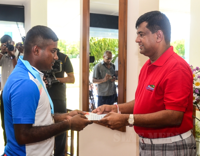 SLAF Opens Eagle’s Catalina Golf Course In Koggala