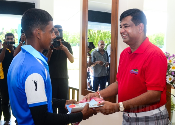SLAF Opens Eagle’s Catalina Golf Course In Koggala