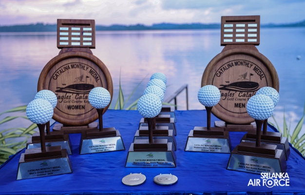 EAGLES’
CATALINA MONTHLY MEDAL CONCLUDES THE SECOND EDITION ON A
SUCCESSFUL NOTE
