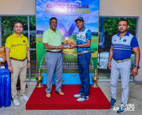 EAGLES’
CATALINA MONTHLY MEDAL CONCLUDES THE SECOND EDITION ON A
SUCCESSFUL NOTE