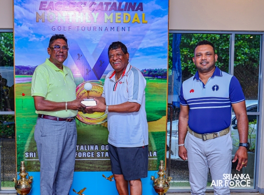 EAGLES’
CATALINA MONTHLY MEDAL CONCLUDES THE SECOND EDITION ON A
SUCCESSFUL NOTE