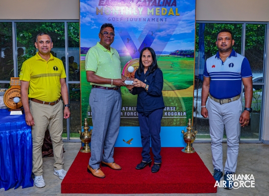 EAGLES’
CATALINA MONTHLY MEDAL CONCLUDES THE SECOND EDITION ON A
SUCCESSFUL NOTE