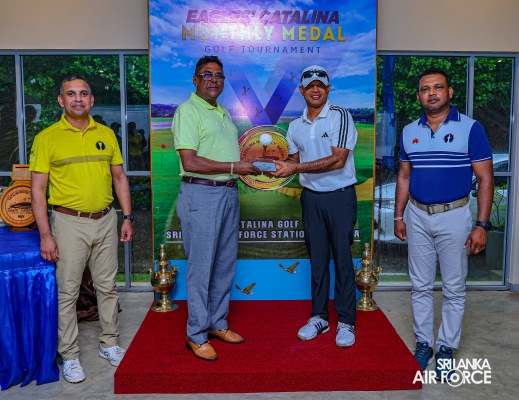 EAGLES’
CATALINA MONTHLY MEDAL CONCLUDES THE SECOND EDITION ON A
SUCCESSFUL NOTE