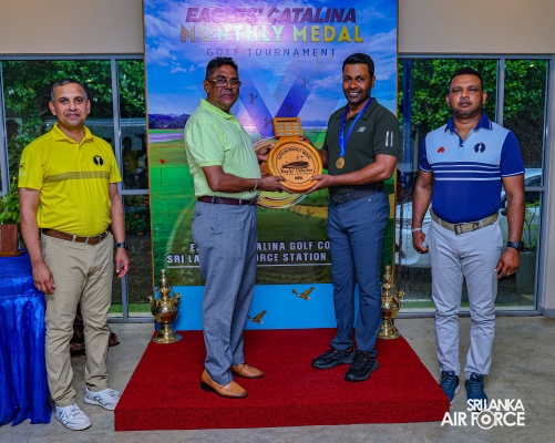 EAGLES’
CATALINA MONTHLY MEDAL CONCLUDES THE SECOND EDITION ON A
SUCCESSFUL NOTE