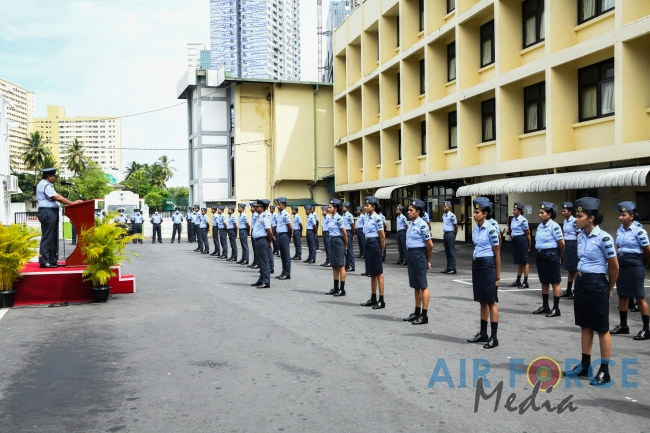 CHANGE
OF COMMAND AT SLAF STATION COLOMBO
