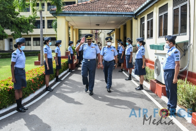 CHANGE
OF COMMAND AT SLAF STATION COLOMBO
