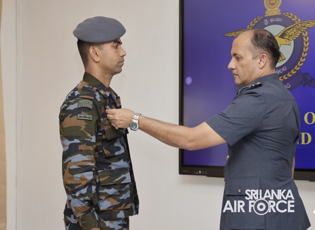 CERTIFICATE AND BADGE AWARDING CEREMONY OF NO. 06 CBRNE ADVANCED COURSE
