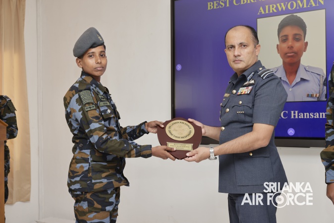 CERTIFICATE AND BADGE AWARDING CEREMONY OF NO. 06 CBRNE ADVANCED COURSE
